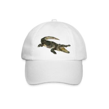 Crocodile - Casquette classique - blanc/blanc - Devant
