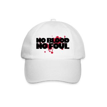 No Blood No Foul - Casquette classique - blanc/blanc - Devant