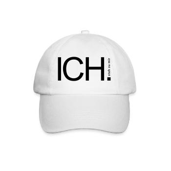 ICH steh zu mir. - Baseballkappe - Weiß/Weiß - Vorne