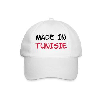 Made in Tunisie - Casquette classique - blanc/blanc - Devant