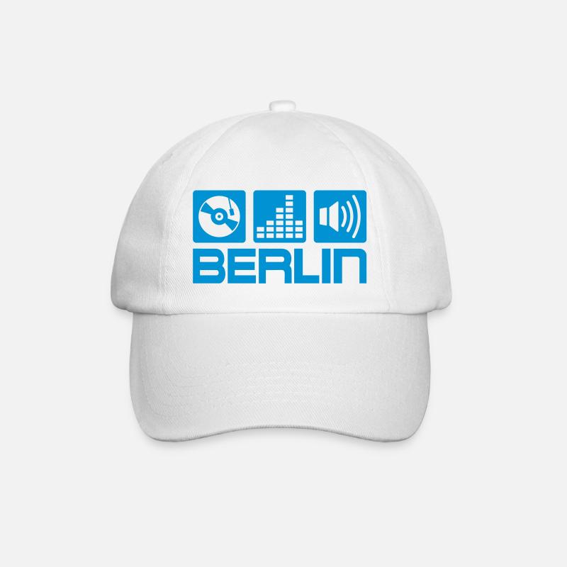 DJ Berlin - Casquette classique - blanc/blanc