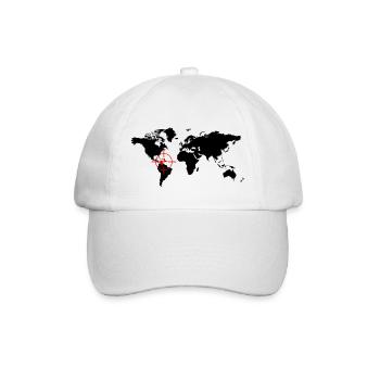 Guadeloupe - Casquette classique - blanc/blanc - Devant