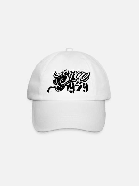 since 1979 - Baseball Cap - white/white