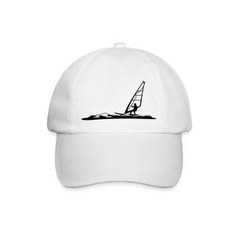 Surfer - Baseballkappe - Weiß/Weiß - Vorne