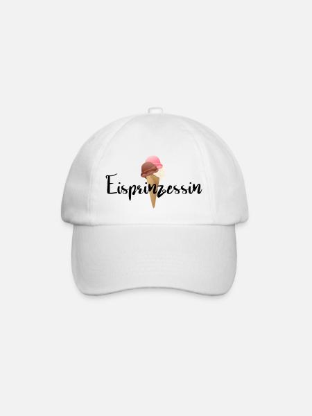 Eisprinzessin - Baseballkappe - Weiß/Weiß