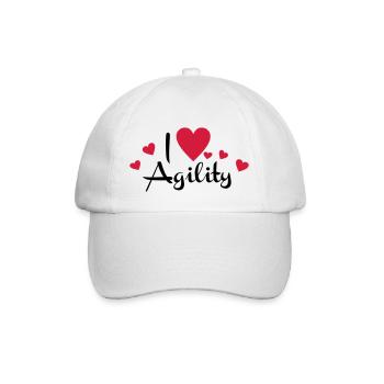 agility - Casquette classique - blanc/blanc - Devant