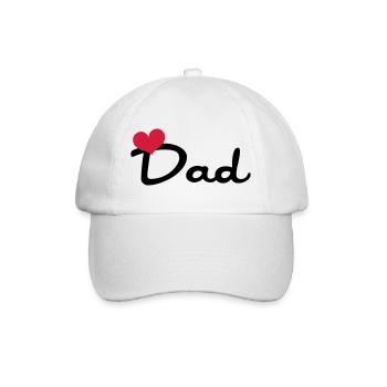 Dad - Casquette classique - blanc/blanc - Devant