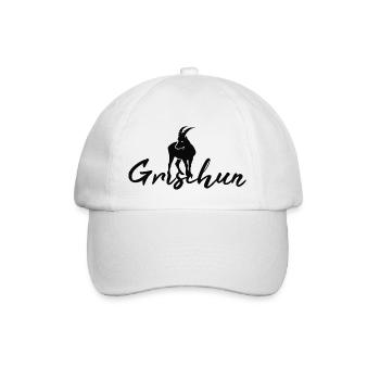 Graubünden Suisse Capricorn - Baseball Cap - white/white - Front
