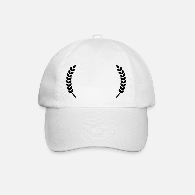 stars symbol - Baseballkappe - Weiß/Weiß