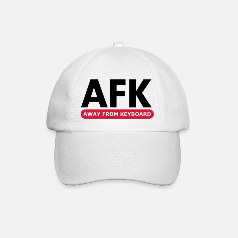 afk - Casquette classique - blanc/blanc