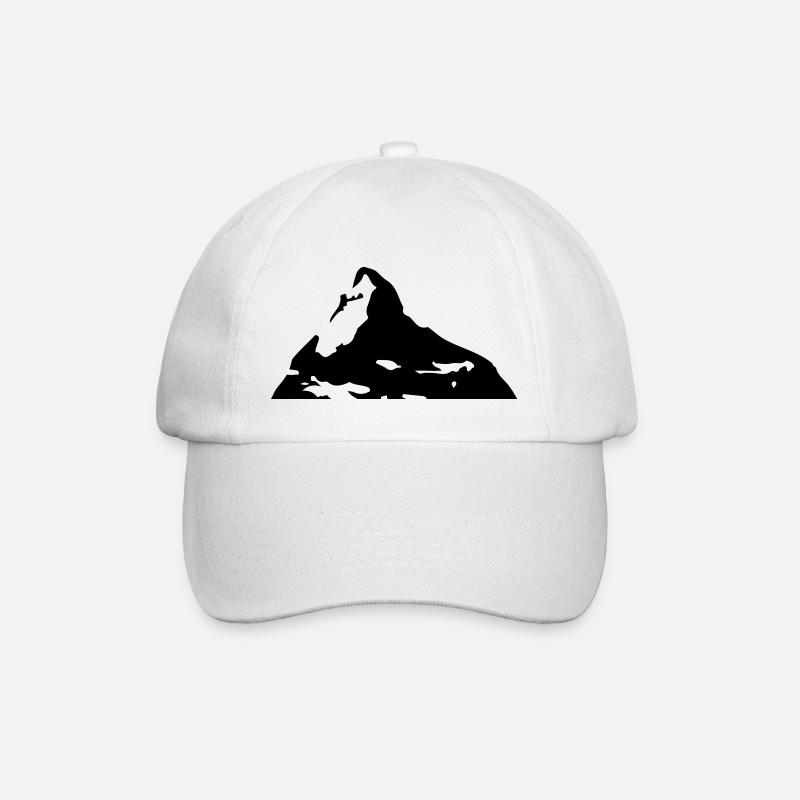 matterhorn berg - Baseballkappe - Weiß/Weiß