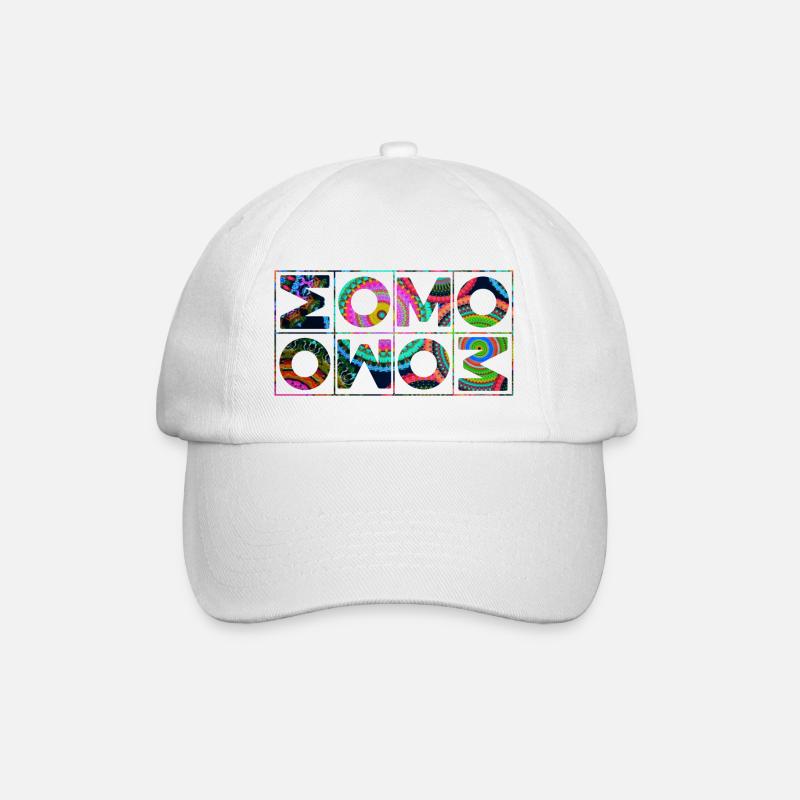 OM mantra mandala - Casquette classique - blanc/blanc