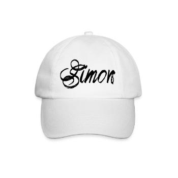 Simon - Baseball Cap - white/white - Front