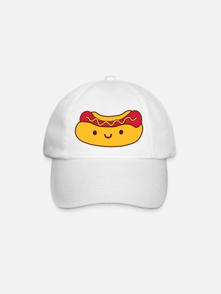 Suesser Hot Dog - Baseballkappe - Weiß/Weiß