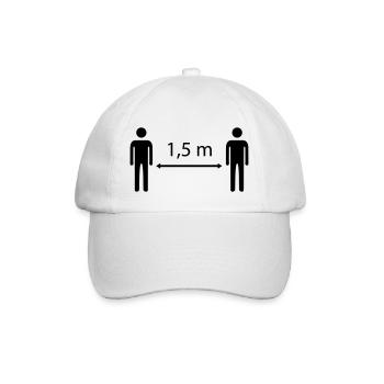 distance - Casquette classique - blanc/blanc - Devant