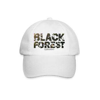 Black Forest, Black Forest, Germany, Europe - Baseball Cap - white/white - Front