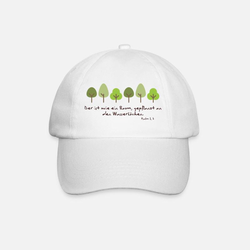 Arbre planté - Casquette classique - blanc/blanc