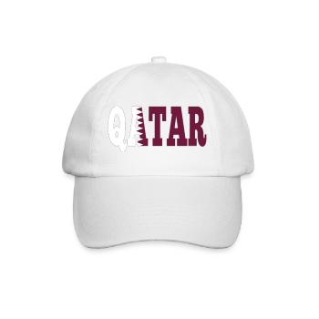 Qatar - Baseball Cap - white/white - Front