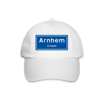 Panneau du nom de lieu d’Arnhem - Casquette classique - blanc/blanc - Devant