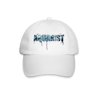 Aquarist - Liquid Typo - Compagnons de réservoir à l’intérieur - Casquette classique - blanc/blanc - Devant