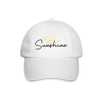 Sunrise Scribble Arc - Baseball Cap - white/white - Front