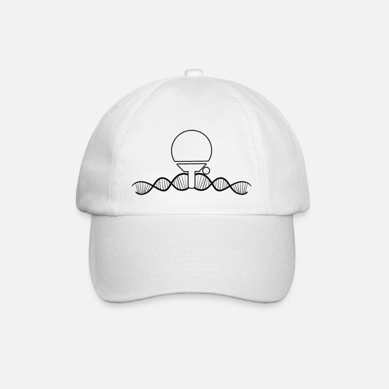 Joueurs de tennis de table Battes de tennis de table Tennis de table - Casquette classique - blanc/blanc