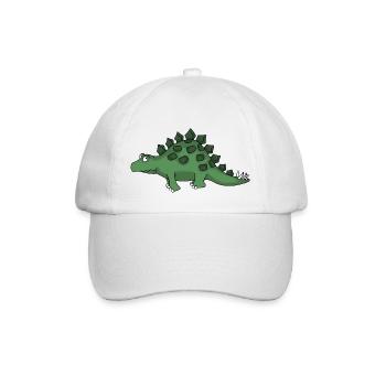 Dino 7 - Baseball Cap - white/white - Front