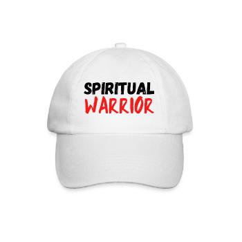Spiritual Warrior - Baseball Cap - white/white - Front