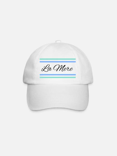 La Mere II - Baseballkappe - Weiß/Weiß