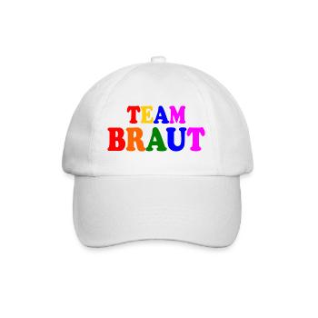 Team braut - Baseballkappe - Weiß/Weiß - Vorne