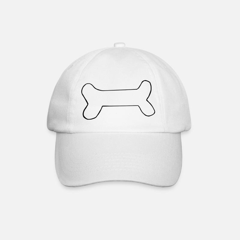 Bone - Baseball Cap - white/white