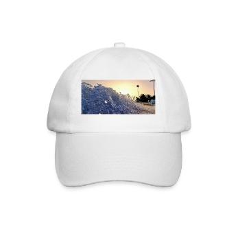 Vague de Plage Nocturne - Casquette classique - blanc/blanc - Devant