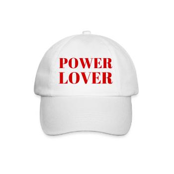 Power Lover - Casquette classique - blanc/blanc - Devant
