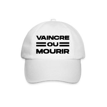 Vaincre ou Mourir - Casquette classique - blanc/blanc - Devant