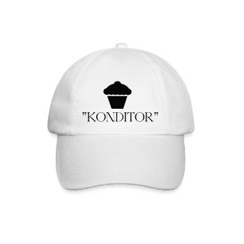 KONDITOR - Baseballkappe - Weiß/Weiß - Vorne