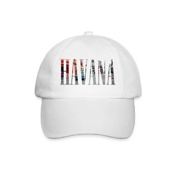 La Havane | La Havane | Cuba | Cuba | Jours fériés | Voiture de collection - Casquette classique - blanc/blanc - Devant