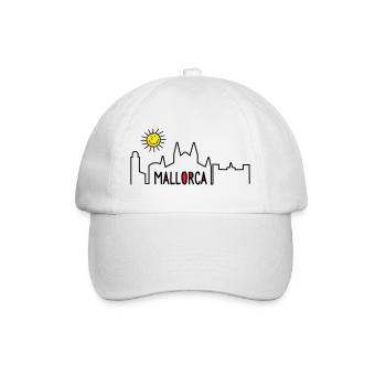 Majorque en été - Casquette classique - blanc/blanc - Devant