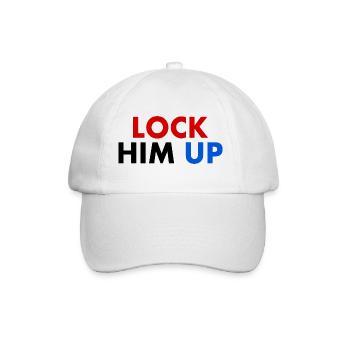 Lock him up - Casquette classique - blanc/blanc - Devant