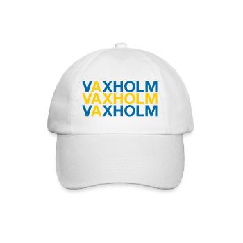 VAXHOLM Sverige Sweden Sweden Flag - Baseball Cap - white/white - Front