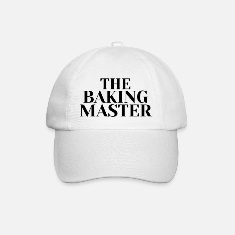 Master the Art of Baking - Baseballkappe - Weiß/Weiß