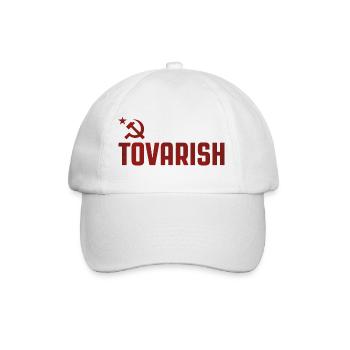 Tovarish - Baseball Cap - white/white - Front