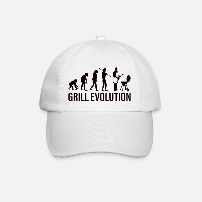 Evolution du gril - Casquette classique - blanc/blanc