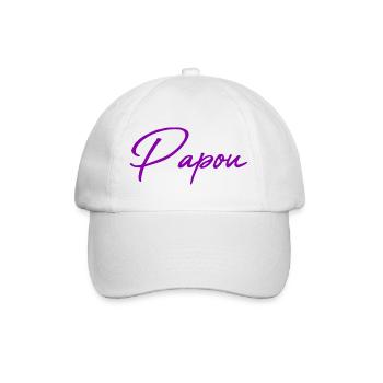 PAPUAN. DAD. FATHER'S DAY. HAPPY FATHER'S DAY - Baseball Cap - white/white - Front