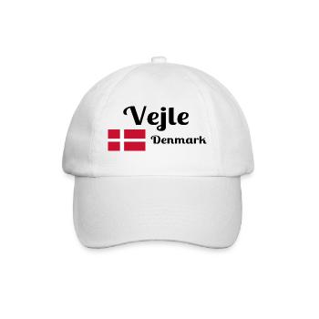 Vejle Denmark - Stylish prints - Baseball Cap - white/white - Front