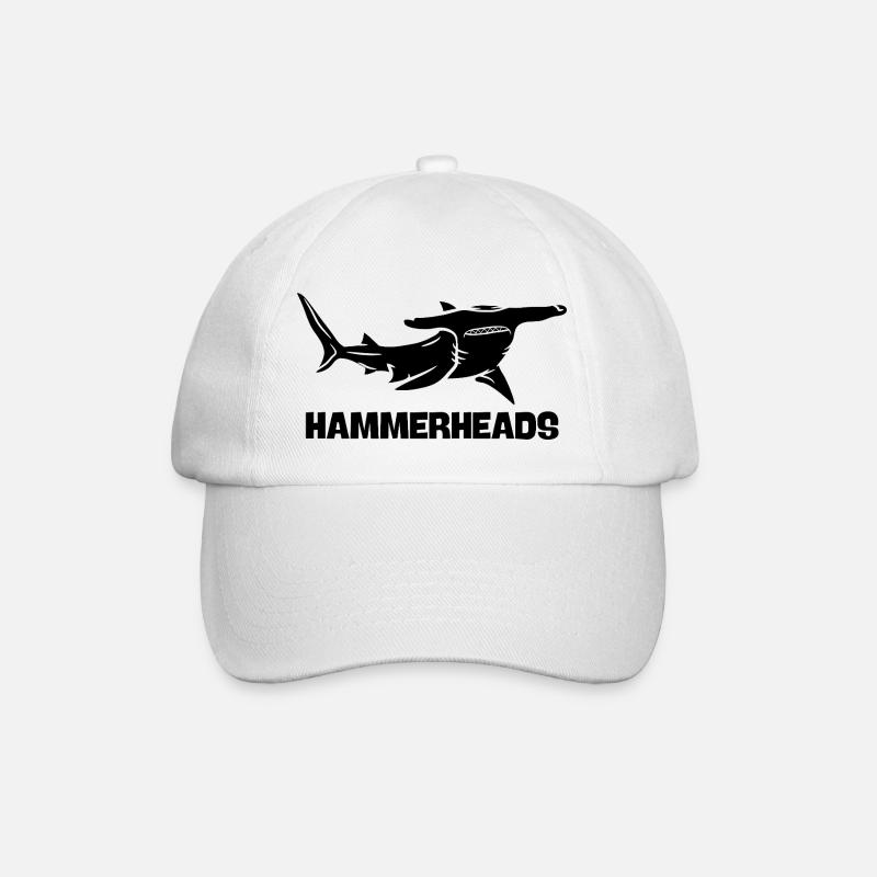 Hammerheads - Baseballkappe - Weiß/Weiß