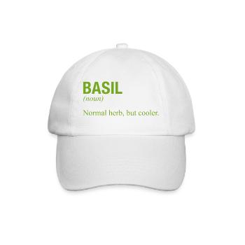 BASILIC Basilikum - Casquette classique - blanc/blanc - Devant