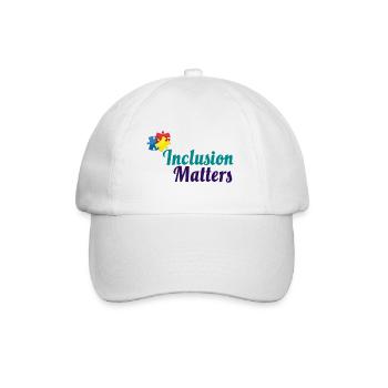 Inclusion Matters Puzzle - Baseball Cap - white/white - Front