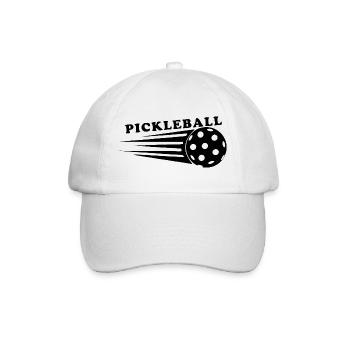 Pickleball en mouvement - Service dynamique - Casquette classique - blanc/blanc - Devant
