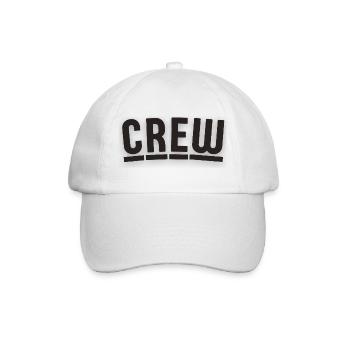 Crew design with Berlin charm - Baseball Cap - white/white - Front