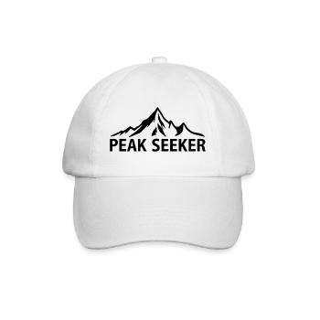 Peak Seeker Berge Alpin - Baseballkappe - Weiß/Weiß - Vorne